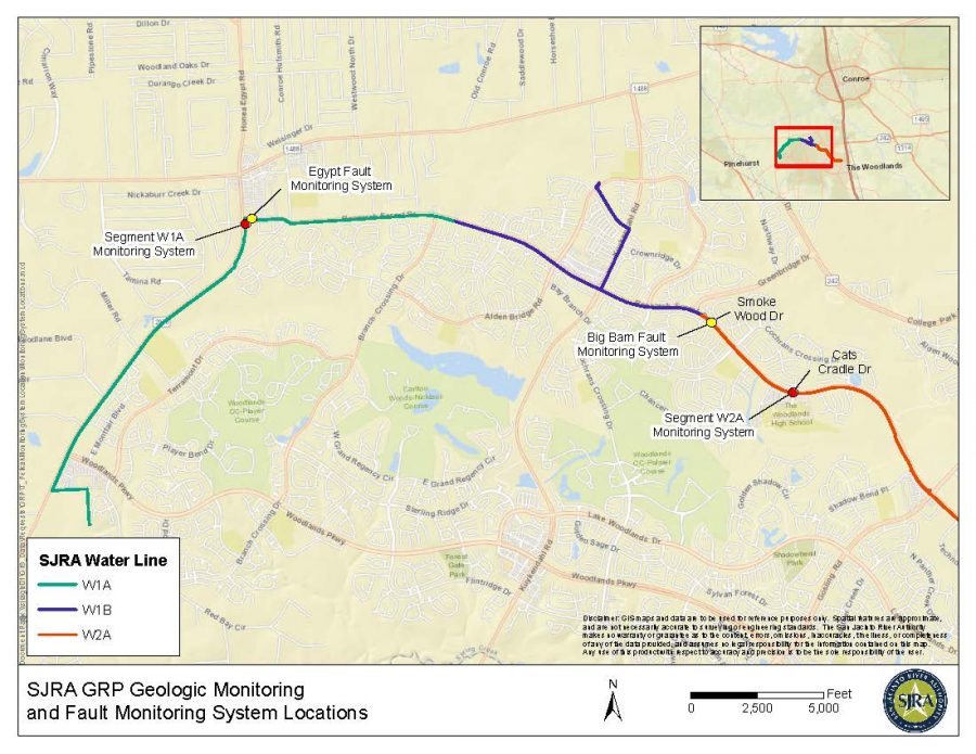 Fault Monitoring San Jacinto River Authority