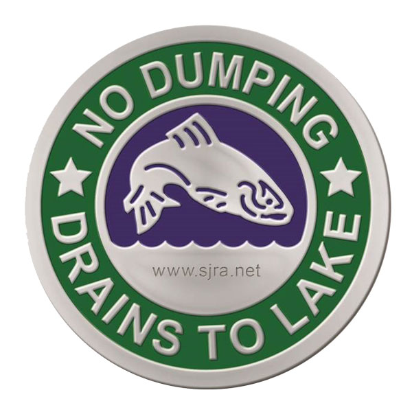 Stormwater Inlet Marking Program (SwIM) - San Jacinto River Authority