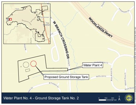 Water Plant No. 4 Ground Storage Tank No 2 - Map