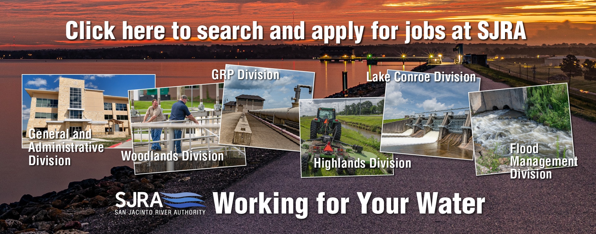Search for Jobs at the San Jacinto River Authority